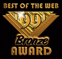 Best of the Web '99 Bronze award