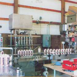 Picture of bottle filling machine 
